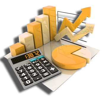 L'image montre une calculatrice et une courbe de croissance